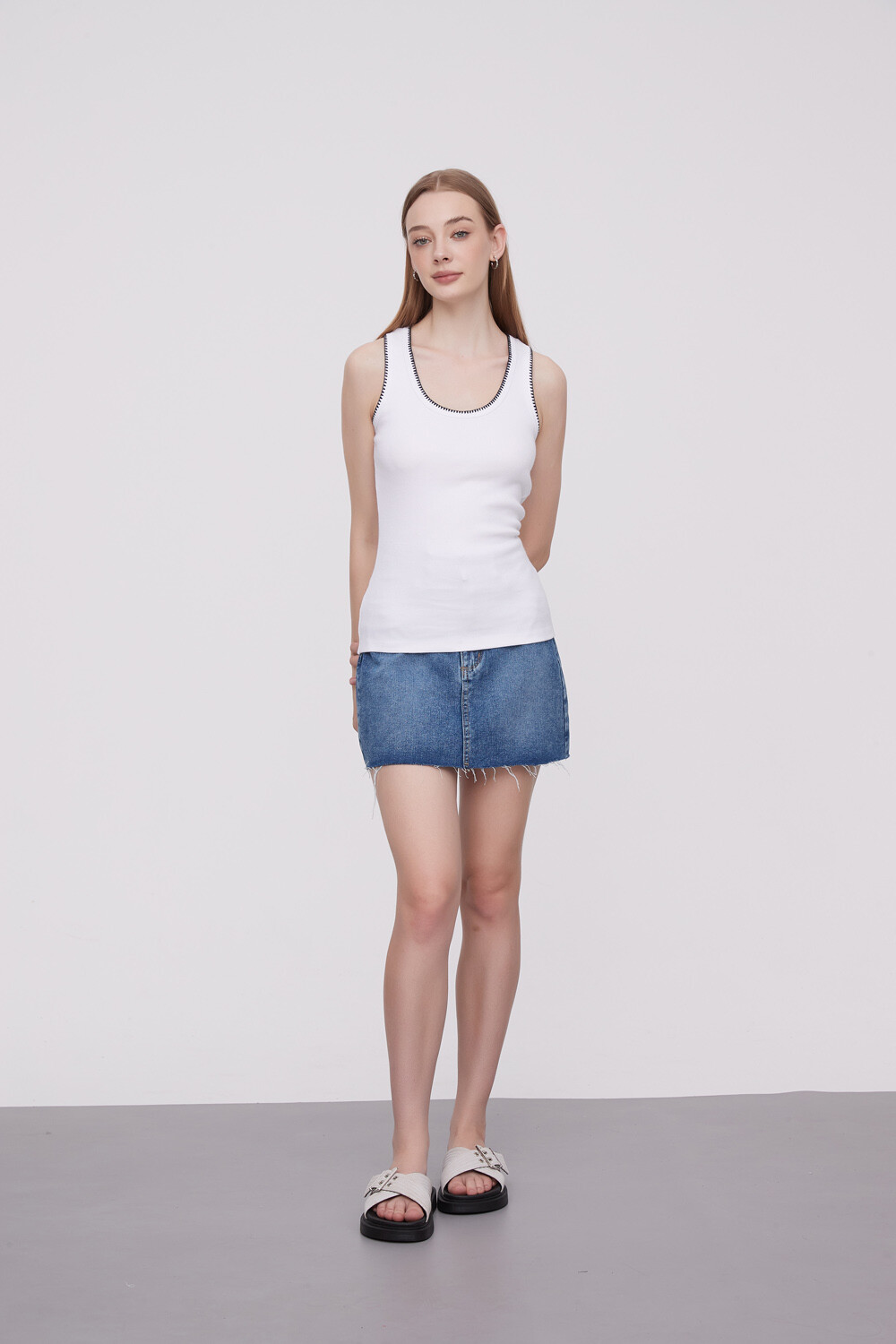 Musculosa Nitusu Blanco