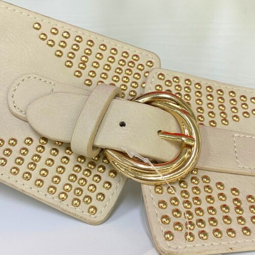 Cinto Ancho Elastizado Brown