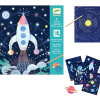 Láminas para Raspar Infantil Cosmos Djeco Láminas para Raspar Infantil Cosmos Djeco