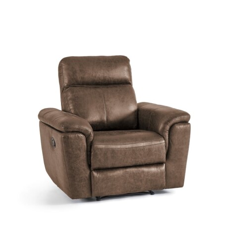 Sillón Reclinable Thomas 1 Cuerpo Choco Chocolate