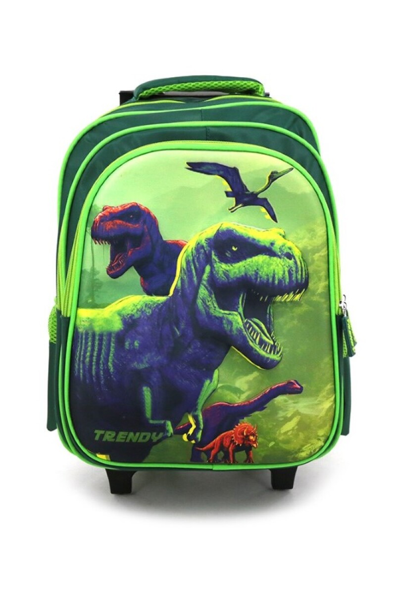 Mochila carro 3D dinosaurio Mochila carro 3D dinosaurio