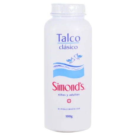 TALCO TALQUERA RECARGABLE SIMOND S 100 GR TALCO TALQUERA RECARGABLE SIMOND S 100 GR