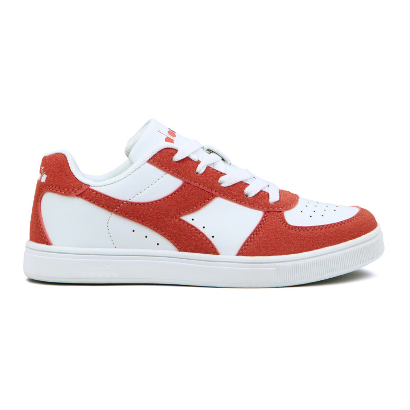 Diadora Helio Ii Lifestyle Lady Blanco/coral Blanco-coral
