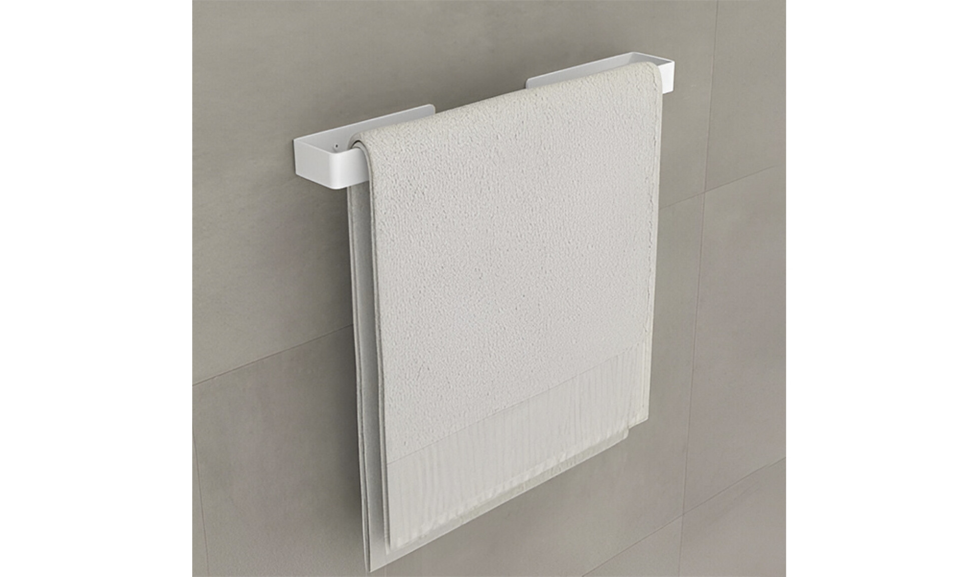 Toallero Simple Blanco 4105 