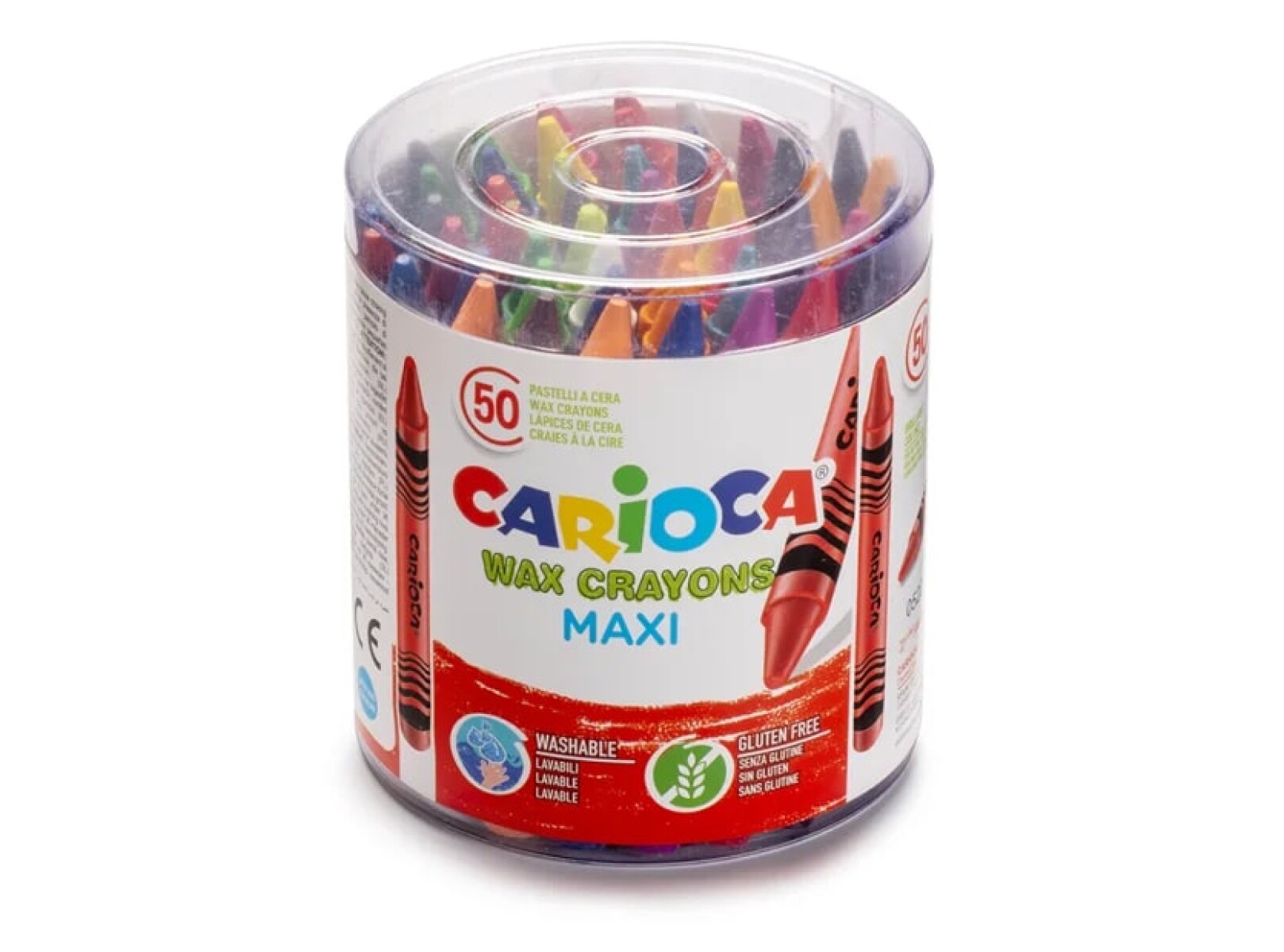 Crayola Carioca Gruesa en pote x 50 