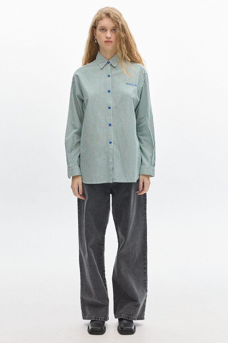 Camisa Noble Stripes Verde