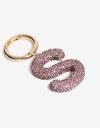 Llavero Strass Llavero Letra "s" De Strass - Violeta Lila