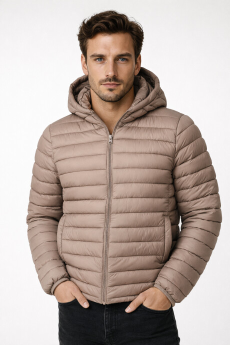 Campera Yunkee Taupe / Mink / Vison