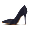 Zapato Formal Mujer Vizzano Taco Alto Clásico Marino
