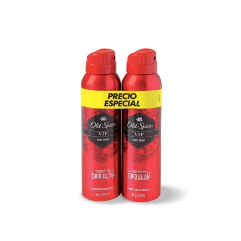 Old Spice Vip desodorante spray pack x2 Old Spice Vip desodorante spray pack x2