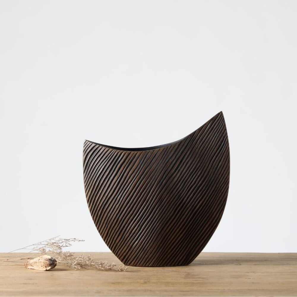 Corteza Curvo Ébano Pequeño Corteza Curvo Ébano Pequeño