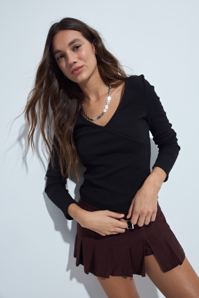 FALDA WOLF Chocolate