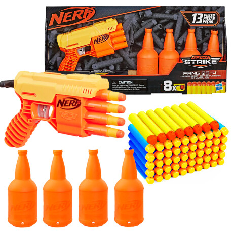 Pistola Hasbro Original Nerf Alpha Strike + Dardos Pistola Hasbro Original Nerf Alpha Strike + Dardos