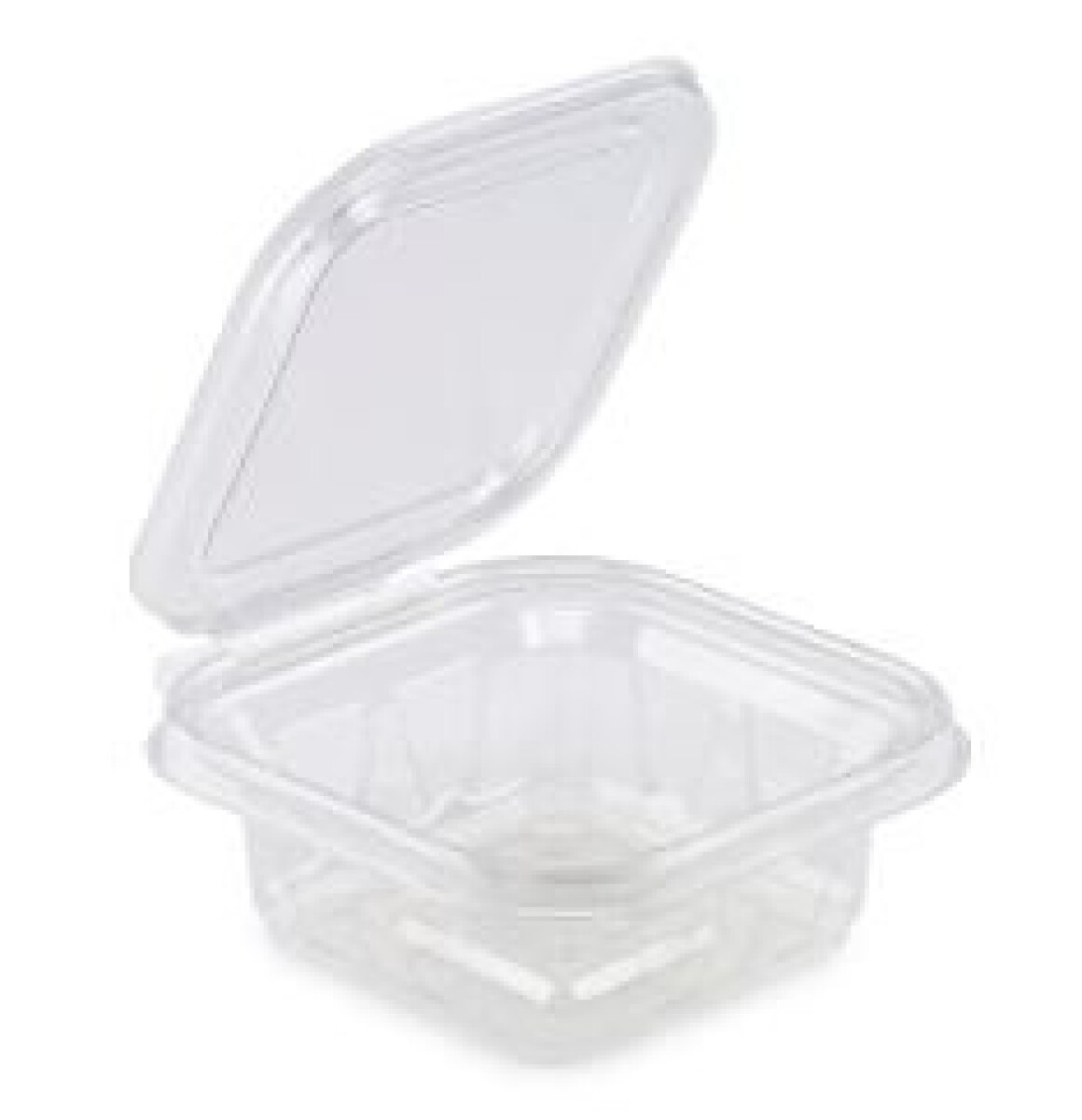 POTE CUADRADO PET CON LACRE 300ML 14,5 x 13,5 x 4,8 cm 