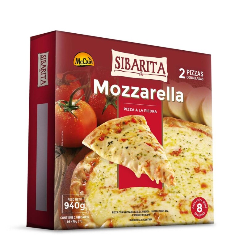 PIZZA SIBARITA MUZARELLA X2 PIZZA SIBARITA MUZARELLA X2