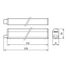 "ARTEFACTO LINEAL ""BATTEN"" LED 3,6W 3000K L300MM" "ARTEFACTO LINEAL ""BATTEN"" LED 3,6W 3000K L300MM"