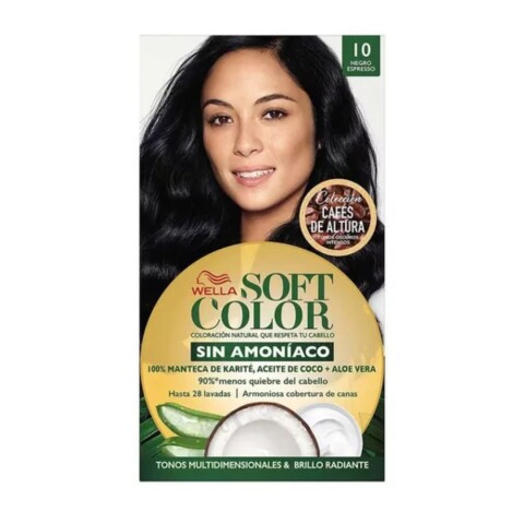 Tinta Soft Color 10 Negro