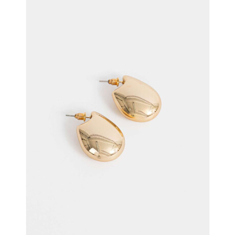 Aros Argollas De metal Dorado