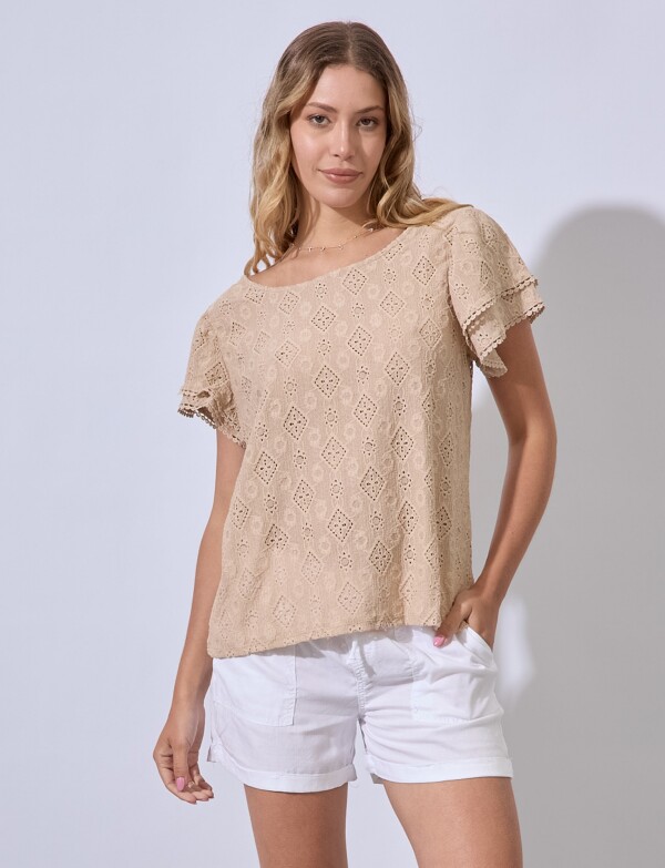 Blusa Calada BEIGE