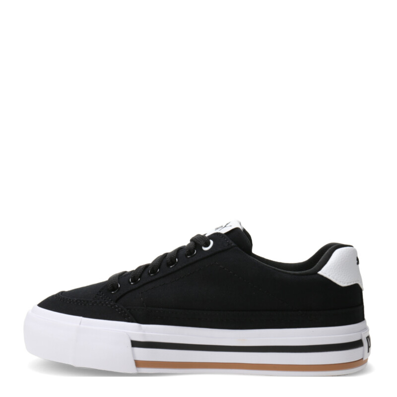 Championes de Mujer Puma Negro - Blanco