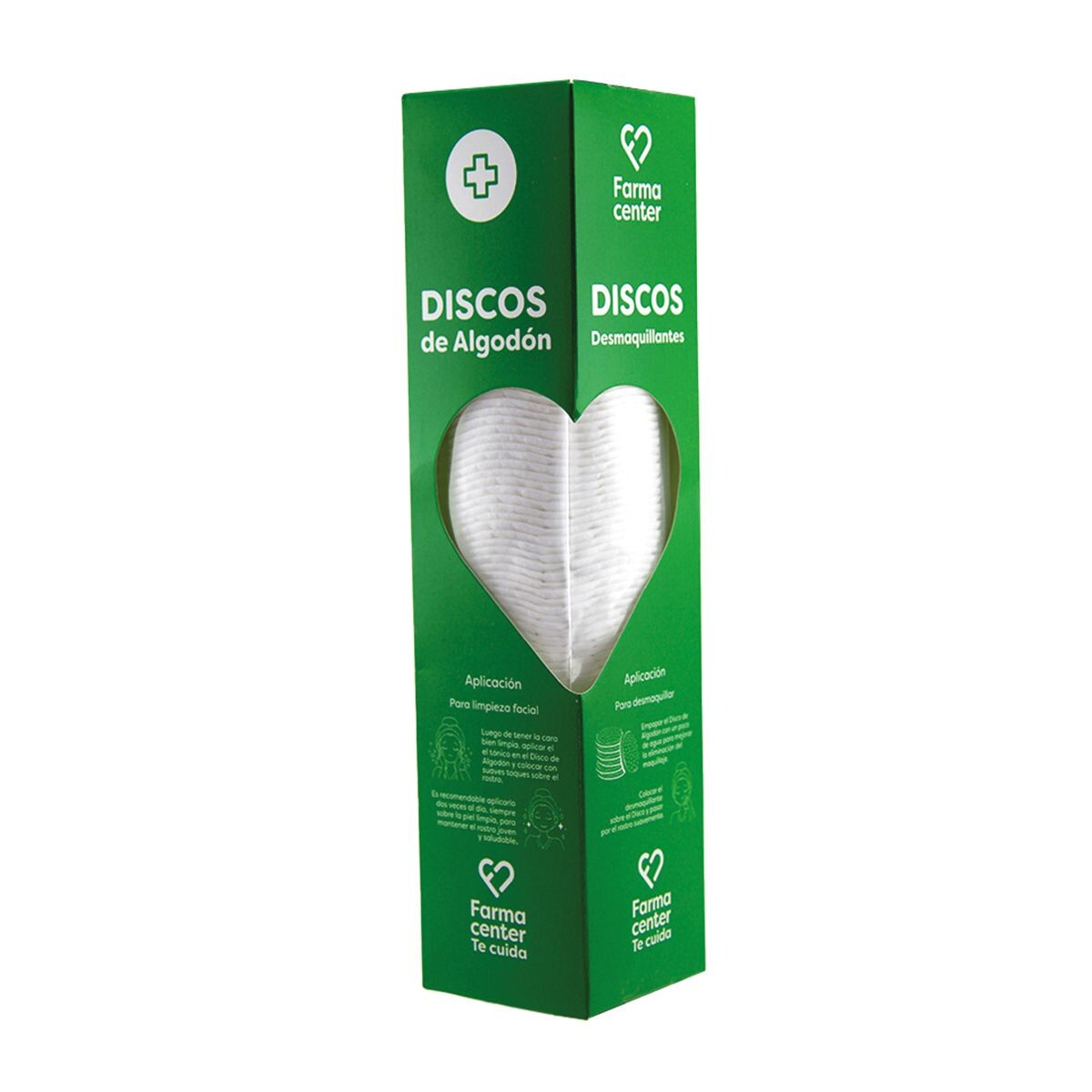 FARMACENTER DISCO ALGODON UNID. X 100 GR 