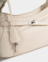 Bandoleras Bandolera Con Charm - Blanco Crudo