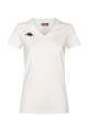 Remera KAPPA Training Brizza 32155 DW Blanco