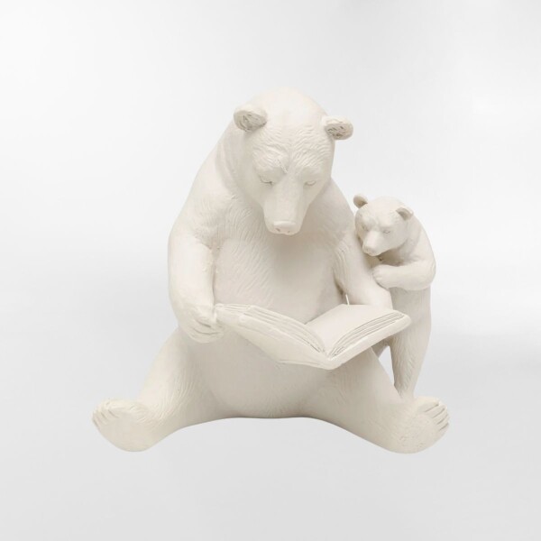 DECORACION READING BEARS Blanco - -