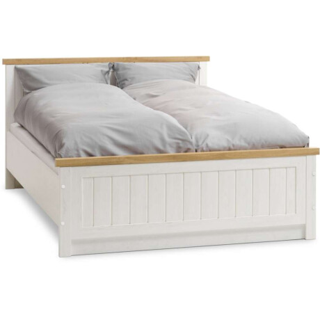 Estructura Cama Markskel 140X200 Roble/Blanco