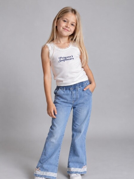 PANTALON COCOMIEL 8847 PUNTILLA JEANS