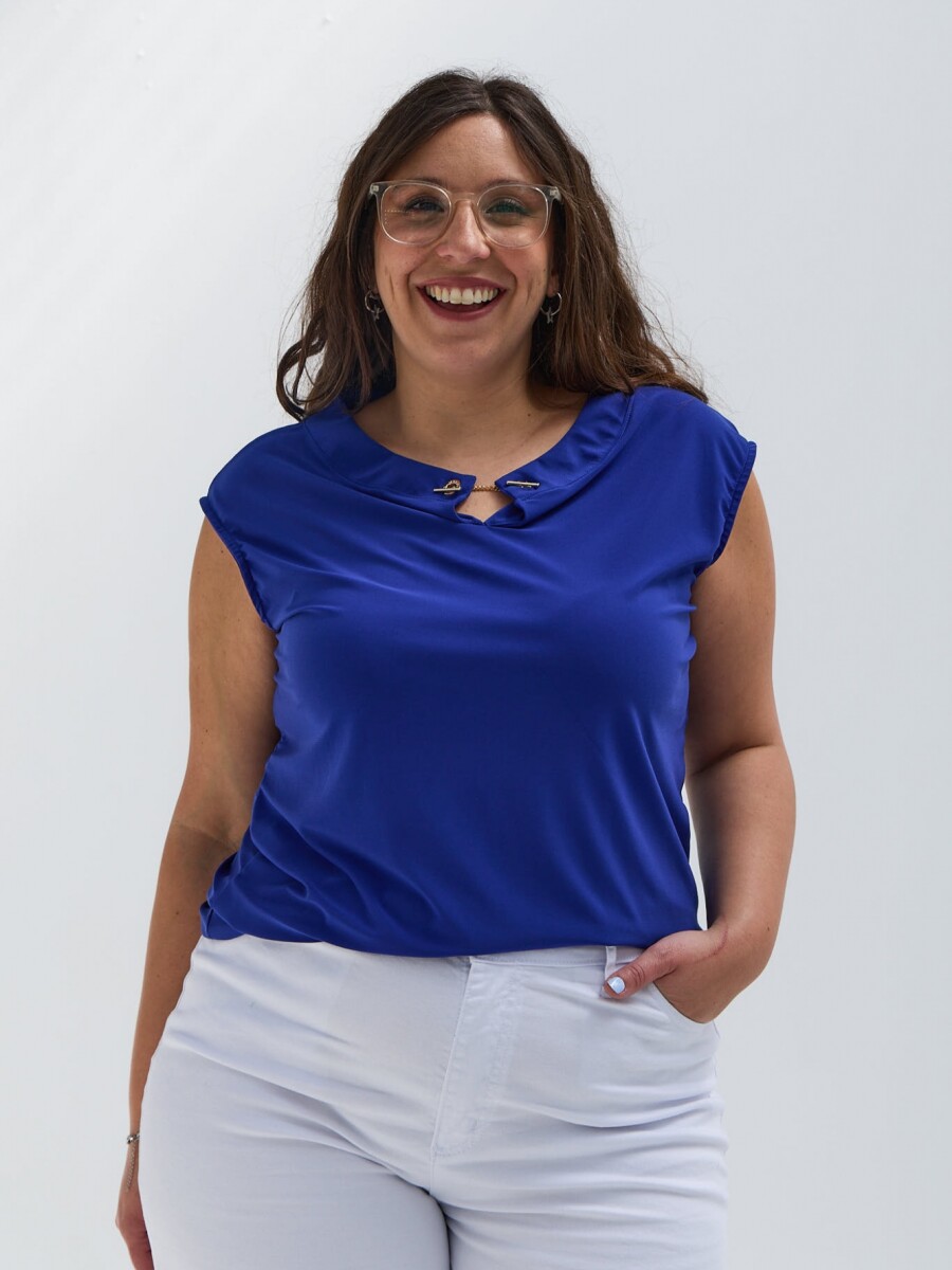 Musculosa Zafiro Azul