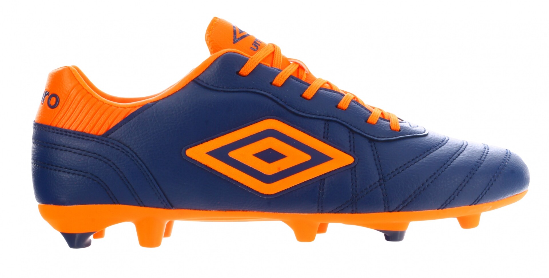 Championes de Fútbol 11 Hombre Umbro Touch FG - Azul - Anaranjado 