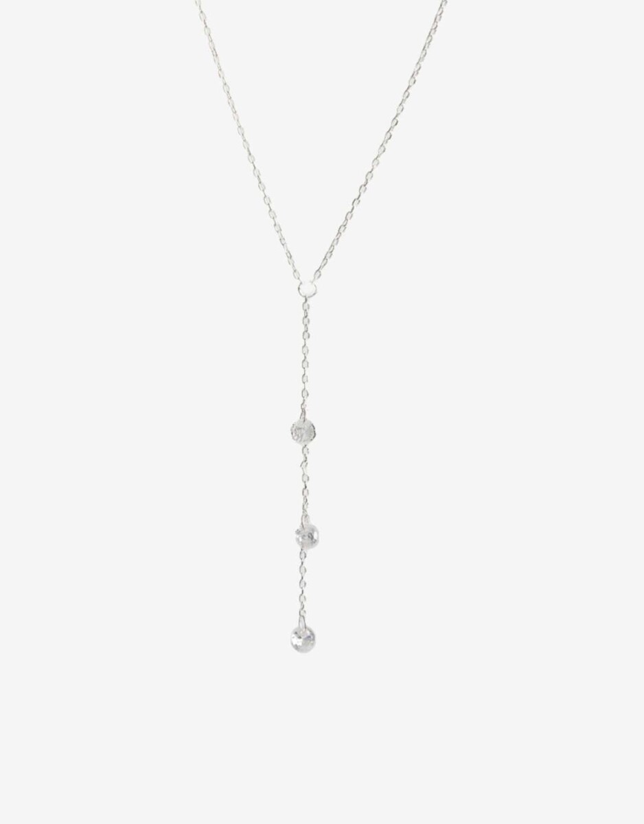 Collar Corto Plata 925 - Plateado 