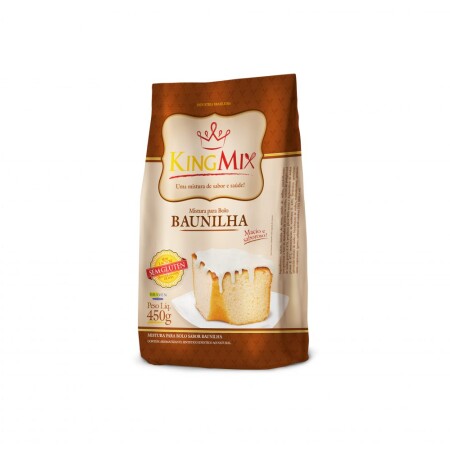 Premezcla Para Torta De Vainilla Sin Gluten KingMix 450g Premezcla Para Torta De Vainilla Sin Gluten KingMix 450g