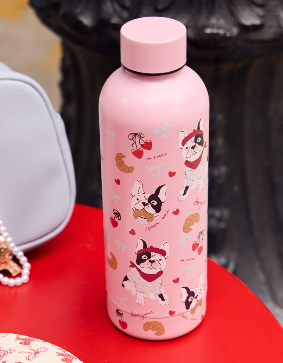 Botella Metálica Estampada 