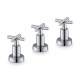 Griferia Bimando De Bidet Volante Cruz Serie Viterno Aqualia