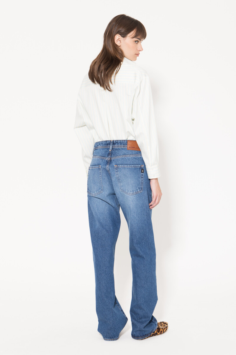 JEANS STRAIGHT CLASSIC BLUE Azul