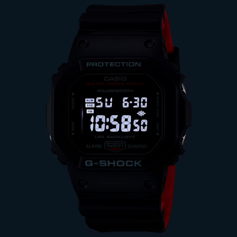 Reloj G-Shock de Hombre DW-5600HR-1DR Reloj G-Shock de Hombre DW-5600HR-1DR