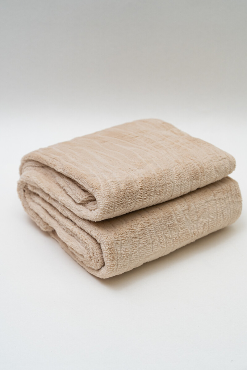 Manta Terra 1 Plaza - 220g - Beige 