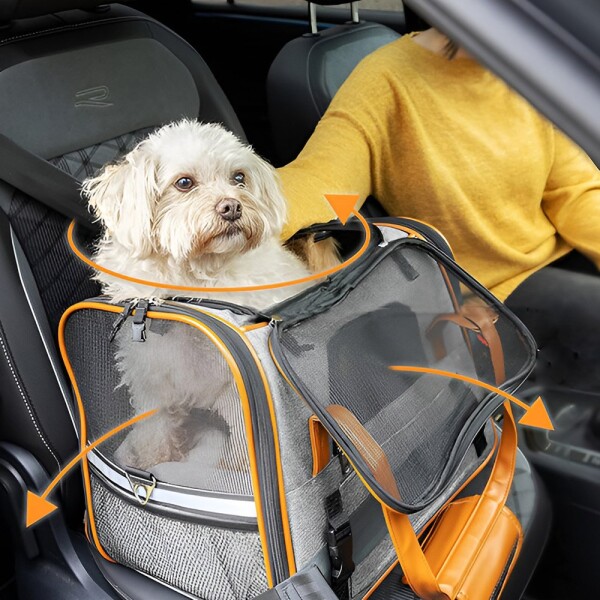 Bolso Transportador Mascota Bolsillos Gatos Perros Viajes Bolso Transportador Mascota Bolsillos Gatos Perros Viajes