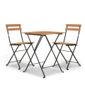 Set Bistró para Balcón Plegable (Mesa + 2 Sillas) Set Bistró para Balcón Plegable (Mesa + 2 Sillas)