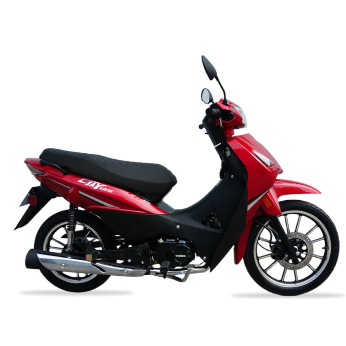 Moto Yumbo City 125 - Rojo 
