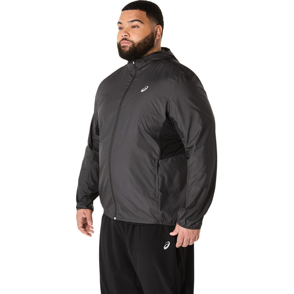 ASICS Silver Jacket - Hombre Performance Black