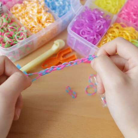 Set de bandas elásticas para hacer pulseras Sc