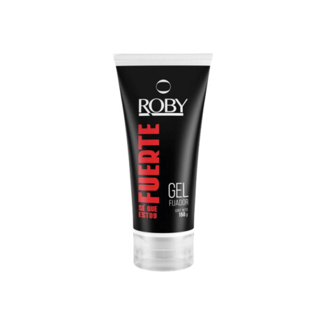 FIJADOR GEL CAPILAR ROBY 150G FUERTE FIJADOR GEL CAPILAR ROBY 150G FUERTE