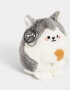Llavero Peluche Llavero Y Charm De Zorrito - Combinacion Bicolor