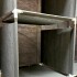 Ropero Placard Tela Desmontable 8 Estantes Perchero Doble Color Variante Gris