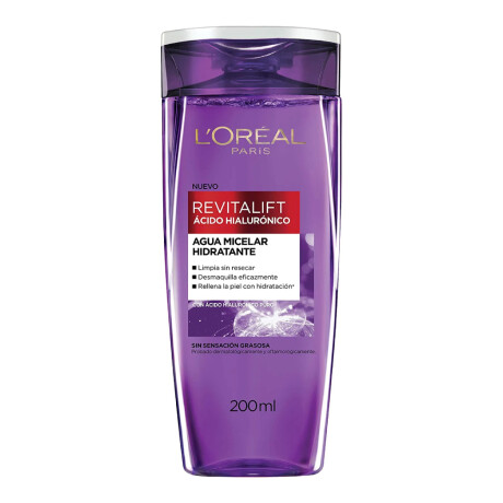 Agua Micelar L'Oréal Paris Revitalift Ácido Hialurónico 200ml Agua Micelar L'Oréal Paris Revitalift Ácido Hialurónico 200ml
