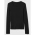V-LS FAV CREW SLD TRUE BLACK