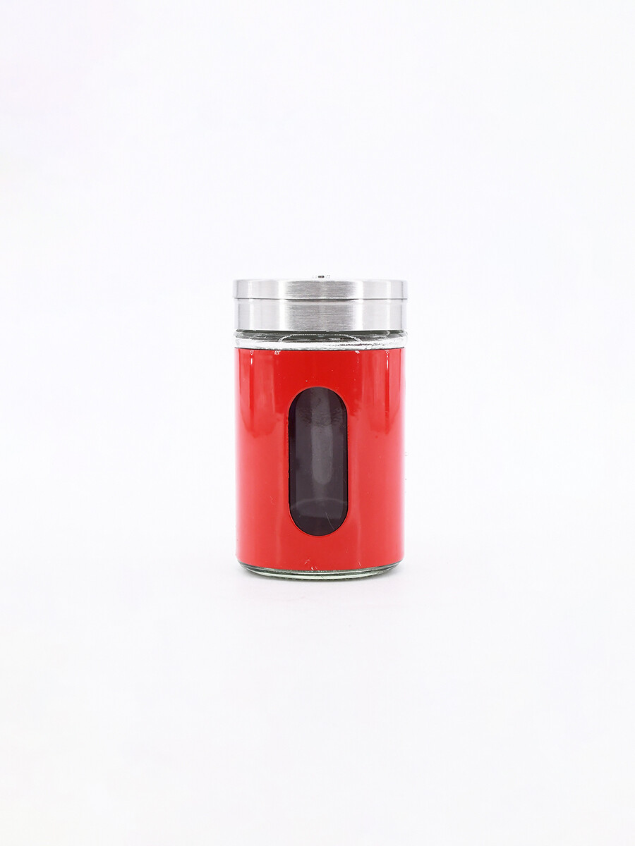 CONDIMENTERO INOX - ROJO 